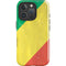 Republic of the Congo Flag Distressed iPhone 16 Pro Max Impact Case
